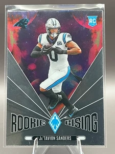 Ja'TAVION SANDERS (RC) #RR-JSS Rookie Rising Insert 2024 Panini Phoenix PANTHERS - Picture 1 of 4