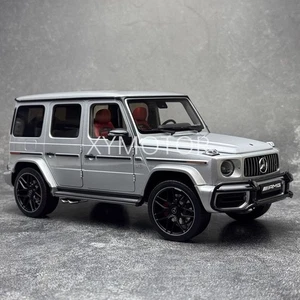 Almost Real AR 1/18 Mercedes-AMG G 63 2019 Diecast Model Car Silver Gift Display - Picture 1 of 10