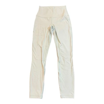 Lululemon Align 高腰瑜伽裤 4 码轻便运动紧身裤完好 — 第 1/4 张图片