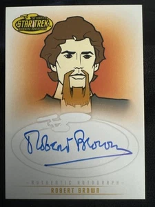 Star Trek TOS Art & Images - Robert Brown as Lazarus Autograph Card A41 - Picture 1 of 3