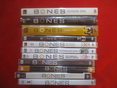 Bones Seasons Series 1-10 + Final DVD Set NEW Sealed TV  Lot Missing Season 11 Foto 1 de 4