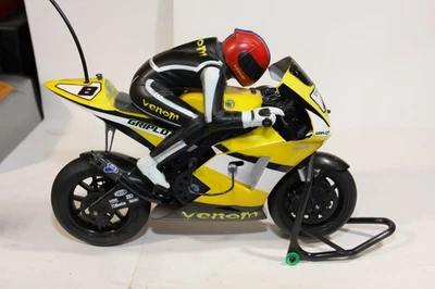 Venom GPV-1  1:8 RC Motorcycle Bike and transmitter   Rare  used - Image 1 of 4