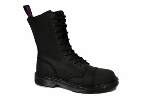 Nevermind 10 Eye Zip Black Greasy - Picture 1 of 50