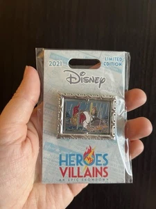Belle Spinner Pin - Disney Heroes vs Villains Die Schöne und das Biest Gaston LE 1000 - Bild 1 von 6