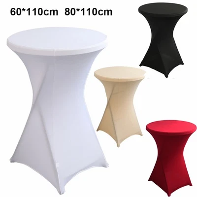 Stehtischhusse Stretch Stehtisch Ø 60/80*110 cm Husse Tisch Hussen Bistrotisch - Bild 1 von 4