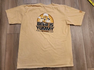 Crazy Shirts Hawaii Men's XL Beer Dyed Short Sleeve Cream Shirt Beer Got Brewski - Image 1 of 4