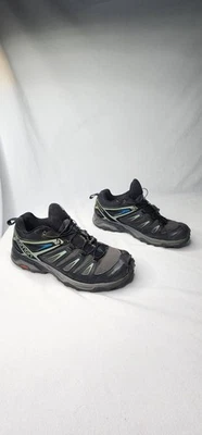 Salomon X Ultra 3 GTX Goretex Men’s Size 10.5 Black Gray Waterproof Hiking Boots - Image 1 of 4
