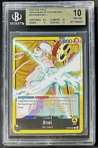 BGS 10 One Piece OP05-098 L Enel - English - Awakening of the New Era - Graded - Picture 1 of 2