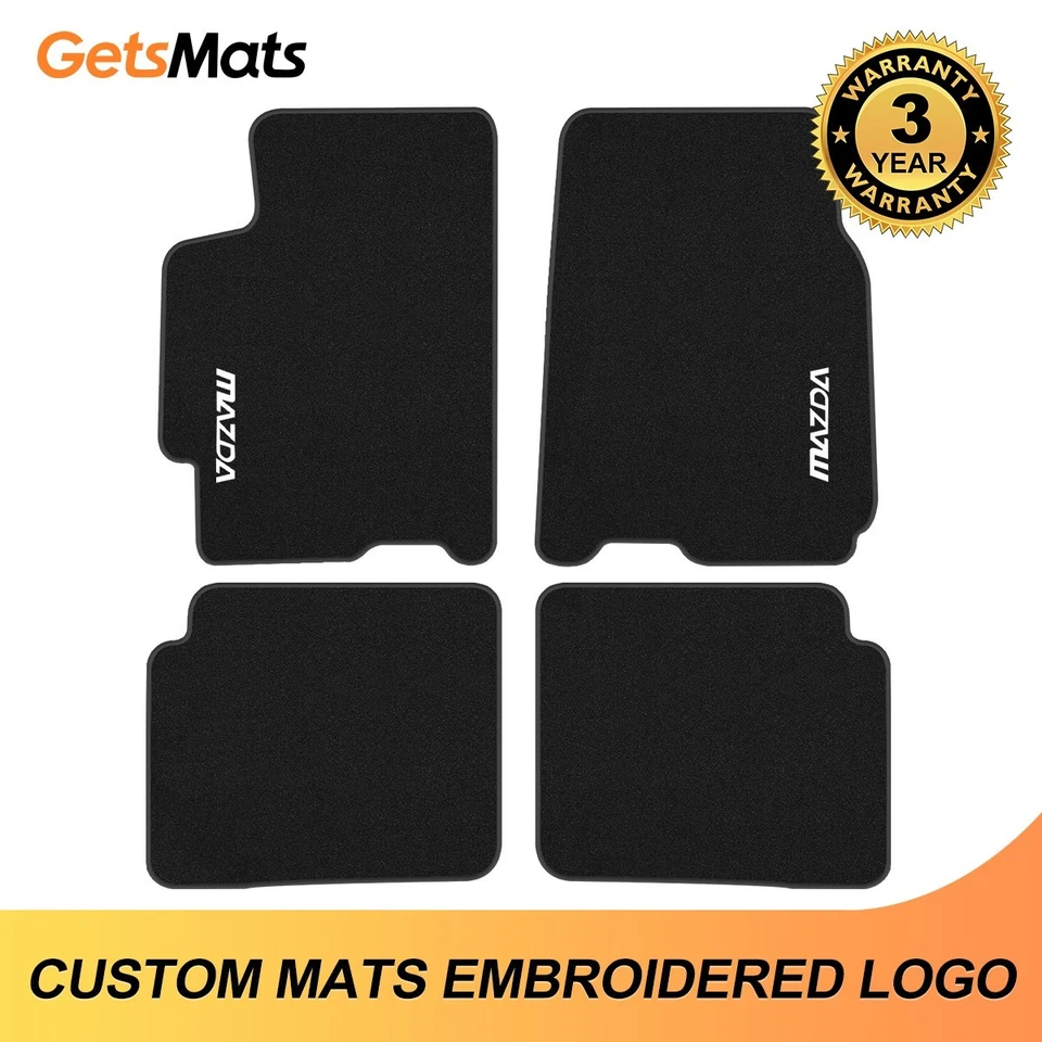 Alfombrillas de terciopelo de calidad para Mazda 626 GF 1998-2002 forros Foto 1 de 4