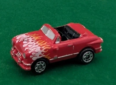 Micro Machines Hasbro 2004 Ford Series 2 51 Custom Convertible Red Flames - Image 1 of 4
