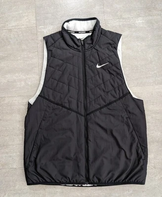 Nike Therma-FIT Running Black Vest Jacket Men’s  Size Medium  - Image 1 of 4