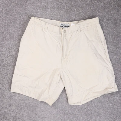 VTG 90s Columbia Khaki Utility Size 36 Beige Chino Shorts - Image 1 of 4