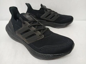 Adidas Para Hombre Ultraboost 21 Zapatos para Correr FY0306 Triple Negro Talla 9 - Imagen 1 de 12
