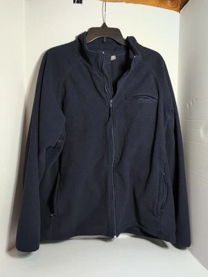  Pro Spirit Chaqueta Pullover Polar Cremallera Completa XL Azul Oscuro Bolsillos y Cremallera Foto 1 de 4