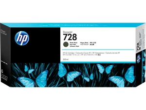 HP 728 300-ml Matte Black DesignJet Ink Cartridge, F9J68A - Afbeelding 1 van 4