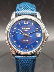 Tissot SEASTAR Quartz Watch A665/765K Swiss Made Mens Two-tone Sapphire Blue - Picture 1 of 24