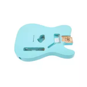 AE Guitars® T-Style Alder Replacement Guitar Body Sonic Blue - Picture 1 of 6