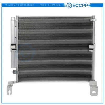 Aluminum AC Condenser For 2016 2017 2018 2019 Toyota Tacoma with CU30020 - Image 1 of 4