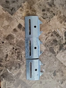 New Garage Door Auto Spring Latch Lock Steel Striker Plate - Picture 1 of 7