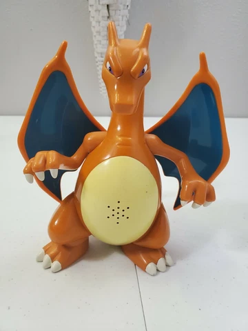 Hasbro Pokemon Charizard w Light and Sound Effects 7" Rare 2004Tested and Works Cover