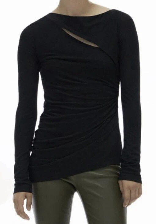 Nuevo - Top asimétrico Helmut Lang Scala para mujer (talla M) Foto 1 de 4