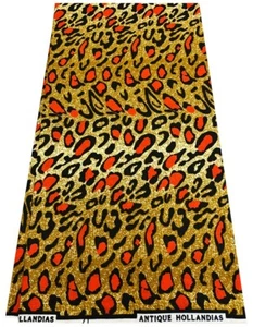 Estampado de cera africana diseño exclusivo se vende por 6 yardas, 100% algodón para vestidos - Imagen 1 de 2