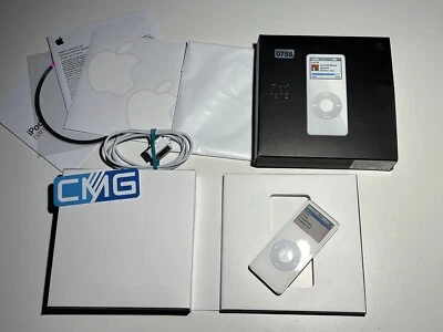 Apple iPod nano 1. Generation 4GB weiß  1G 1st Gen Model 2005 Rarität boxed #755 - Bild 1 von 4