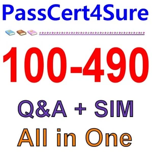 100-490 Supporting Cisco Routing and Switching Network Devices v3.0 Exam Q&A+SIM - Picture 1 of 1