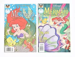 Vintage 1997 Disney Comics Special Little Mermaid 1-2 Book Set NOS Mint - Bild 1 von 2