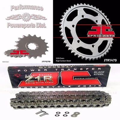 09-14 YAMAHA YZF R1 JT ЗВЕЗДОЧКА 17/47 КОМПЛЕКТ И JT Z1R X-КОЛЬЦО 530 ЦЕПЬ НАБОР - Изображение 1 из 3