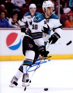 Devin Setoguchi San Jose Sharks Signed/Autographed 8x10 Photo 153381 - Picture 1 of 2