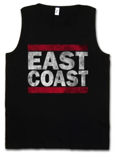 EAST COAST HERREN TANK TOP Run Fun DMC USA USA NEU City Band Seite West - Bild 1 von 1