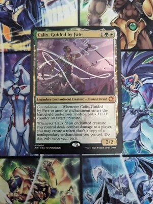 Calix, Guided by Fate - FOIL - Mythic - MOM: Aftermath - Lightly Played - MTG - Image 1 of 4