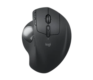 MX Ergo S Advanced Wireless ergonomic Trackball USB-C Charging Mouse Graphite - Picture 1 of 5