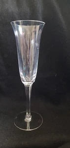 Mosert Clear Champagne Glass/Flute 1 piece Rare 10" height - Picture 1 of 10