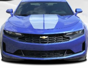Chevy Camaro Racing Stripes 2019 2020 Rev Sport calcomanías de doble capó gráficos de vinilo - Imagen 1 de 4