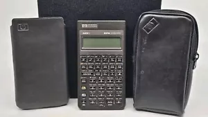 Hewlett Packard HP 32SII RPN Scientific Calculator + Cases PARTS/REPAIR ONLY - Picture 1 of 7
