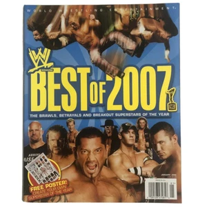 WWE Magazine January 2008 Best of 2007 HBK, HHH, Cena 040317nonDBE-No Poster - Picture 1 of 3