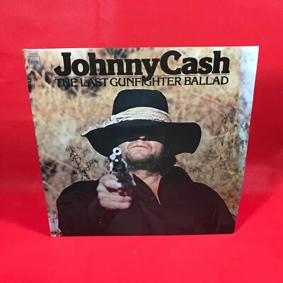 JOHNNY CASH The Last Gunfighter Ballad 1976 vinyl LP City Jail Ballad Of Barbara - Image 1 of 4