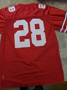 Nike Ohio State University Buckeyes #28 rot Trikot Jugend Large - Bild 1 von 4