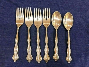 6er Set Sterling Silber Besteck von International Pattern Mademoiselle - Bild 1 von 6
