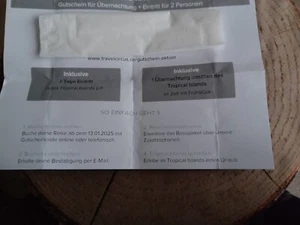 geschenk gutschein karte - Bild 1 von 1