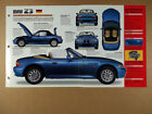 1997 BMW Z3 1.9 specyfikacje zdjęcia 1998 arkusz informacyjny