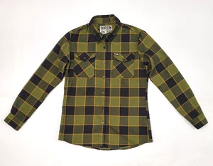 Dixxon Flannel Co THE 223 Plaid Check Men's Sleeve Flannel Shirt Size Large RARE - Picture 1 of 10