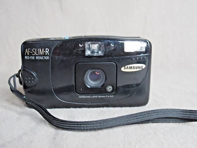 Cámara fotográfica vintage Samsung AF-Slim R reducción de ojos rojos 35 mm Foto 1 de 4
