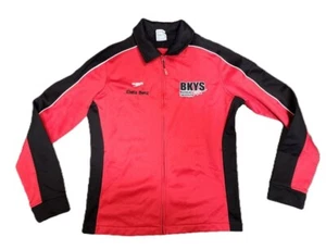 Speedo Women's Red Custom Embroidered Zip-Up Lightweigh Jacket Size Small NWT - Picture 1 of 1