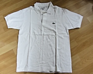 Lacoste Polo Shirt weiß M classic fit Neuwertig - Bild 1 von 2