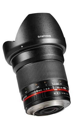 8613947000 Samyang Weitwinkelobjektiv 16 mm f/2.0 AE ED AS UMC CS ~D~ - Bild 1 von 4