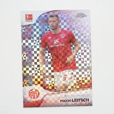 2022-23 Topps Chrome Bundesliga Soccer Maxim Leitsch #65 /250 FSV Mainz - Image 1 of 2