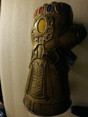 NWT Marvel Comics Avengers Endgame 15" Foam Infinity Gauntlet replica by Rubie's - Image 1 of 4